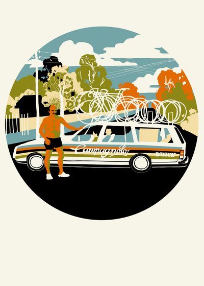 Campagnolo Team Car, 2013 by Eliza Southwood